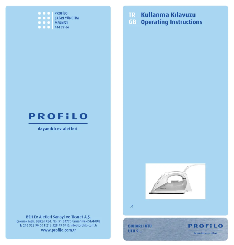 Page 1 de la notice Manuel utilisateur Profilo UTU9150