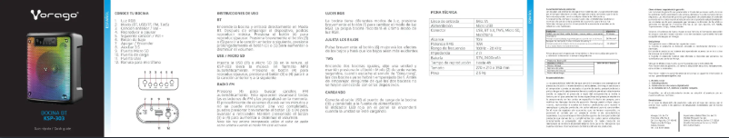 Page n°1 - Manuel utilisateur Vorago KSP-303