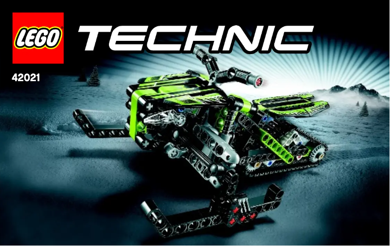Page n°1 - Manuel utilisateur Lego Technic 42021