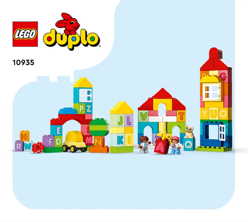 Page 1 de la notice Manuel utilisateur Lego Duplo 10935