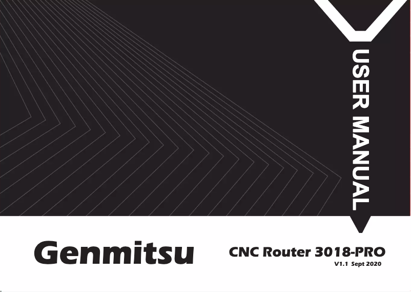 Page n°1 - Manuel utilisateur SainSmart CNC Router 3018-PRO