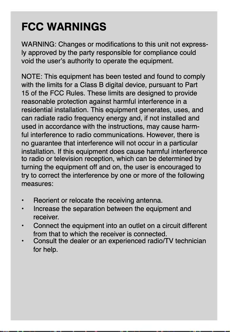 Page 1 of the manual User Manual GPX MW240BU