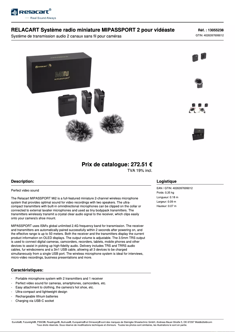 Image de la première page du manuel de l'appareil Mipassport 2