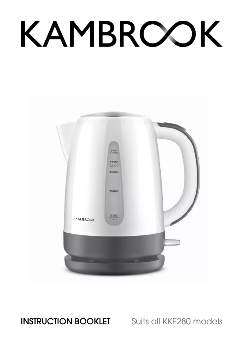 Page n°1 - Manuel utilisateur Kambrook Pour with Ease KKE280