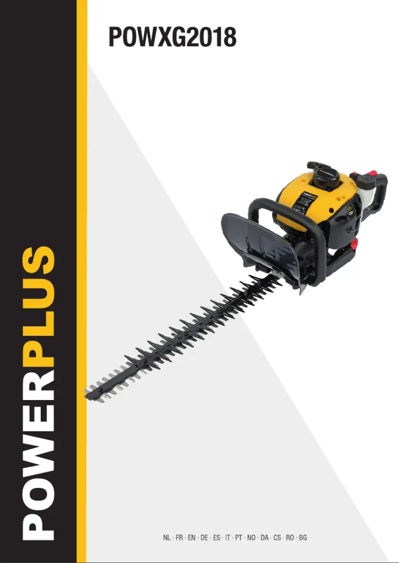 Page n°1 - Manuel utilisateur PowerPlus POWXG2018