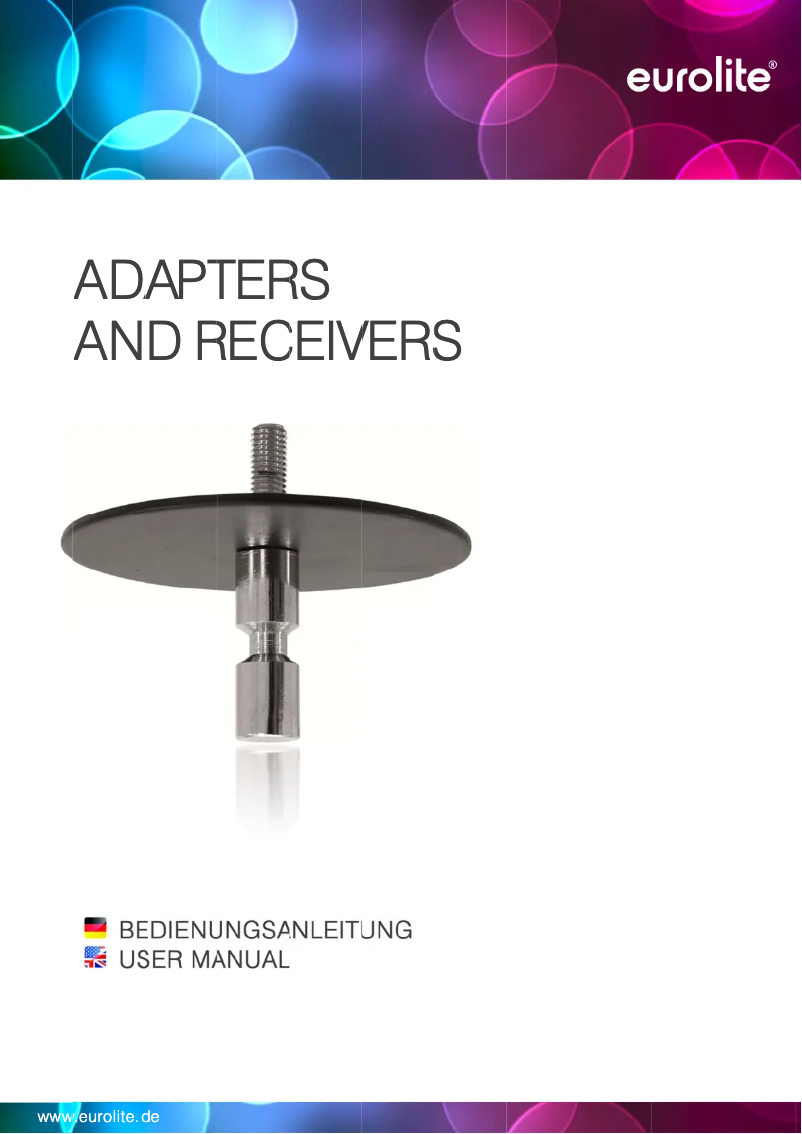 Página 1 del manual Ficha técnica Eurolite TV-12