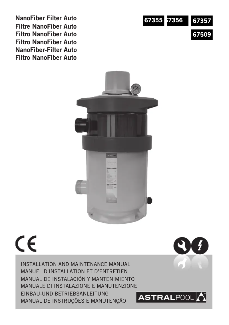 Página 1 del manual Manual de usuario AstralPool NanoFiber