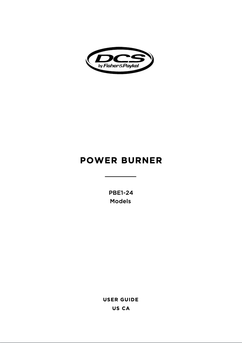 Image de la première page du manuel de l'appareil PBE1-24-N