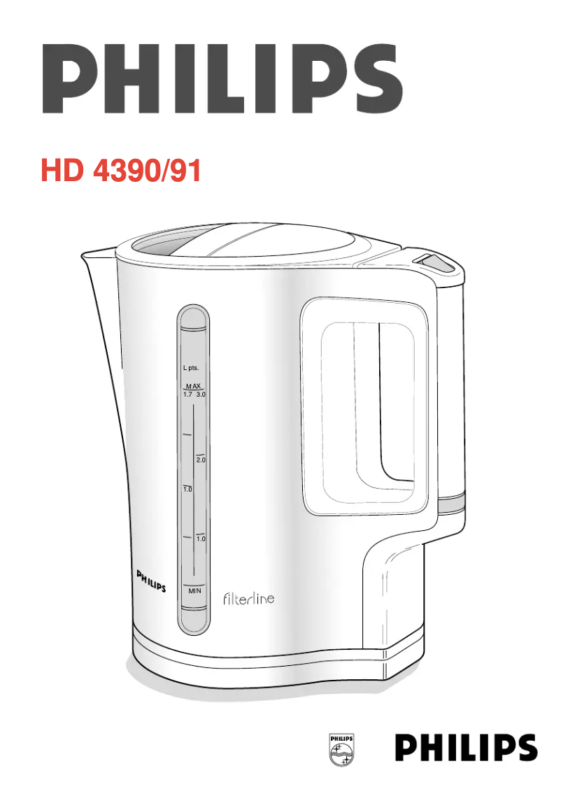 Page n°1 - Manuel utilisateur Philips HD4390