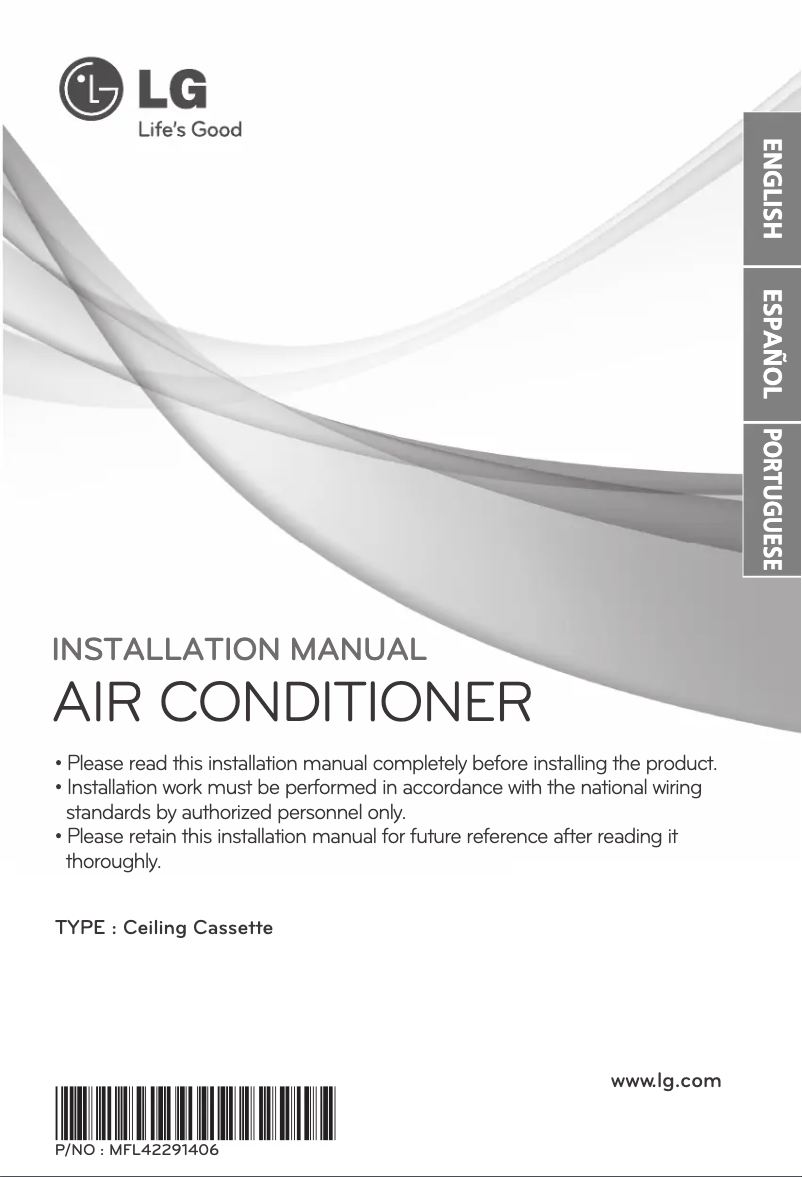 Page n°1 - Manuel utilisateur LG LTNC182QLE0
