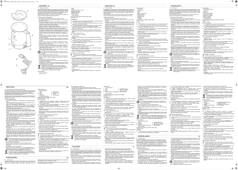 Page 1 de la notice Manuel utilisateur Solac CH6301