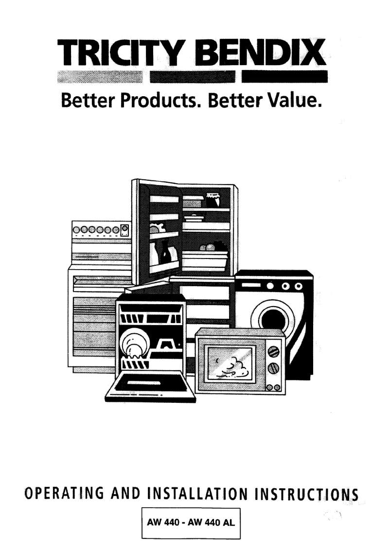 Image de la première page du manuel de l'appareil AW 440 AL