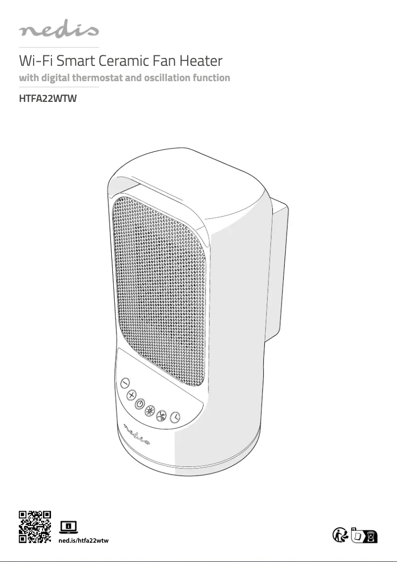 Page 1 de la notice Manuel utilisateur Nedis HTFA22WTW