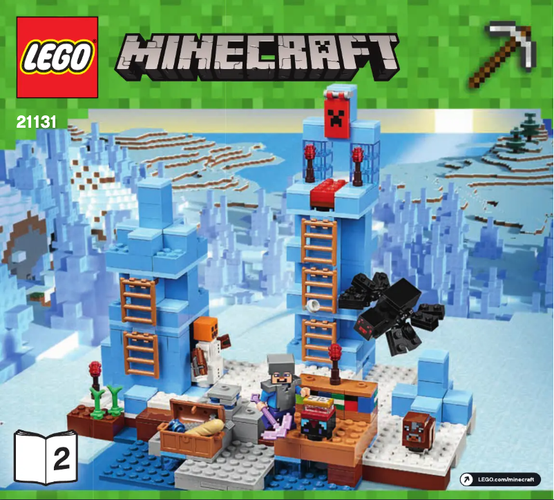 Page n°1 - Consignes visuelles Lego Minecraft 21131