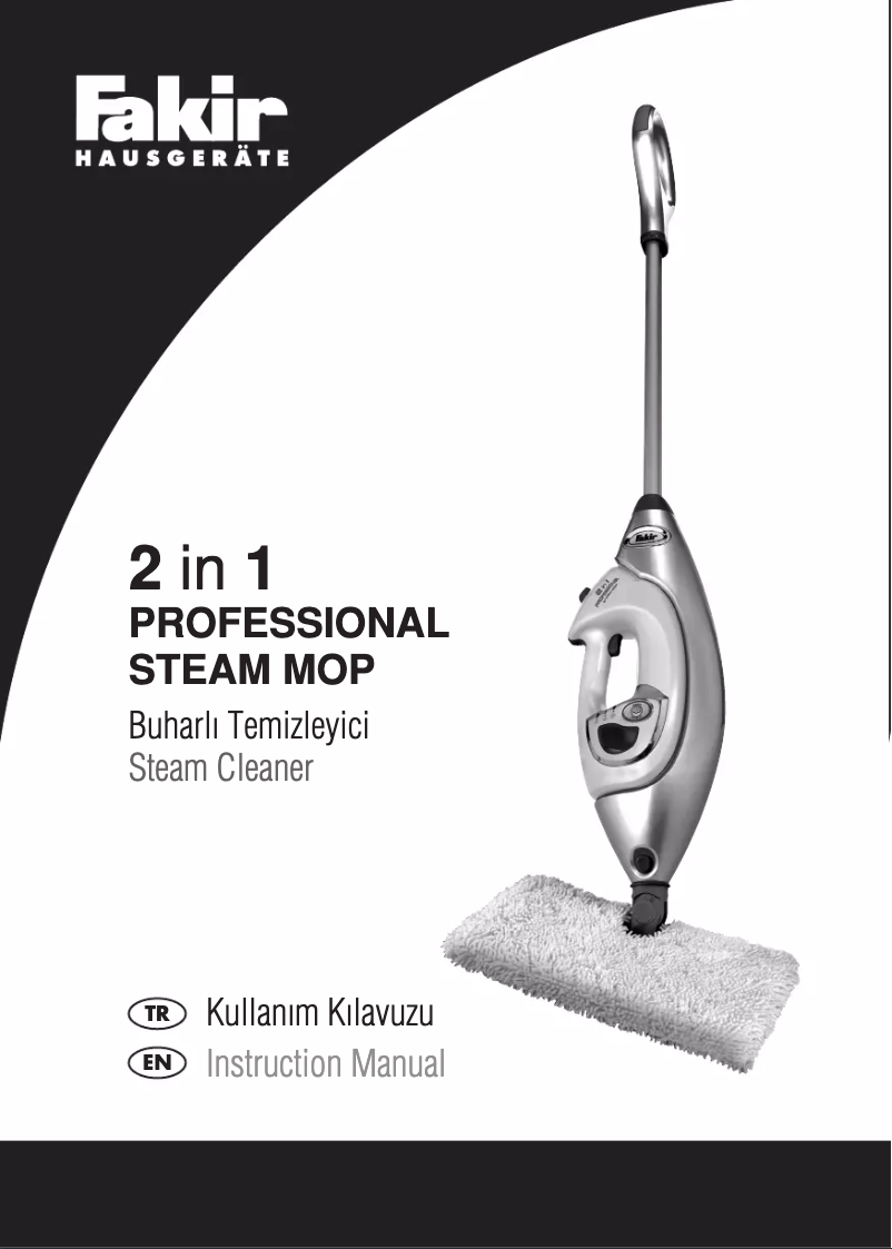 Página 1 del manual Manual de usuario Fakir 2 in 1 Professional Steam Mop
