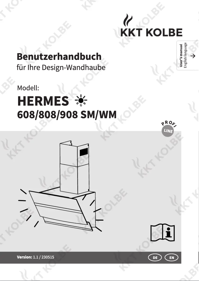 Page n°1 - Manuel utilisateur KKT Kolbe HERMES 908 SM