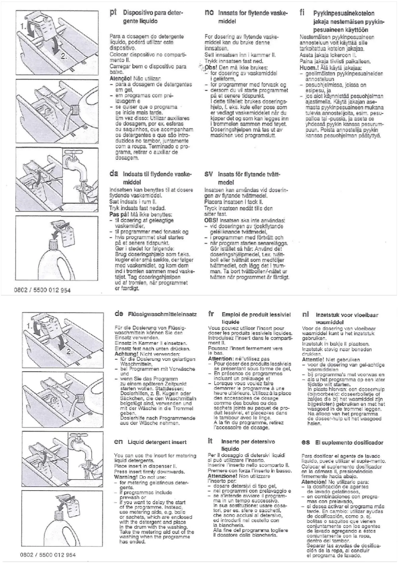 Page 1 de la notice Manuel utilisateur Siemens IQ300 iSensoric WM14N272NL
