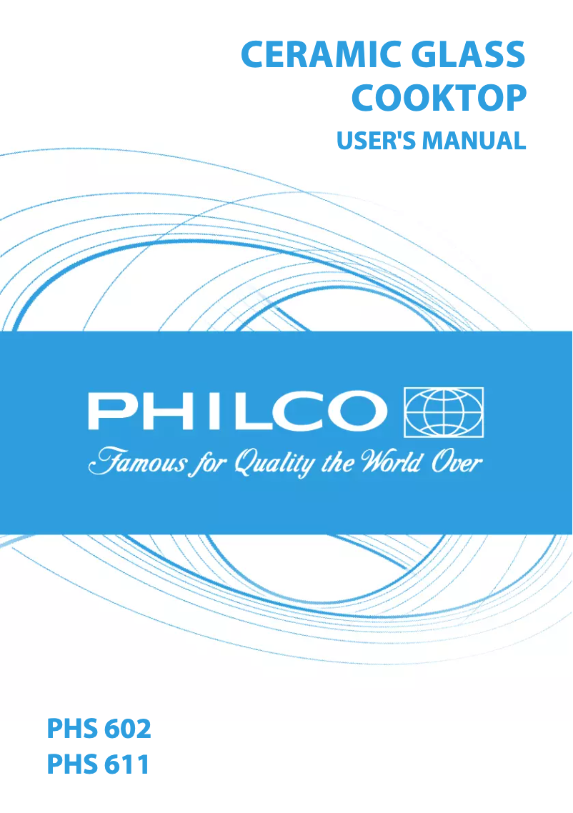 Page 1 de la notice Manuel utilisateur Philco PHS 611