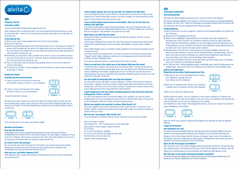 Page n°1 - Manuel utilisateur Alvita 9245312