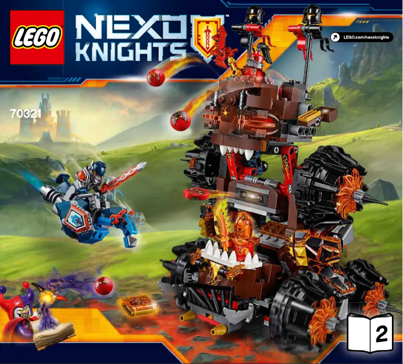 Page n°1 - Manuel utilisateur Lego Nexo Knights 70321