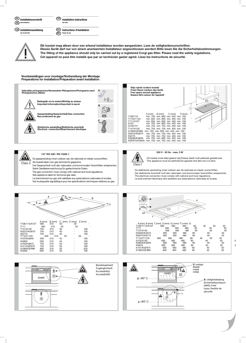 Image de la première page du manuel de l'appareil KG875RVSA