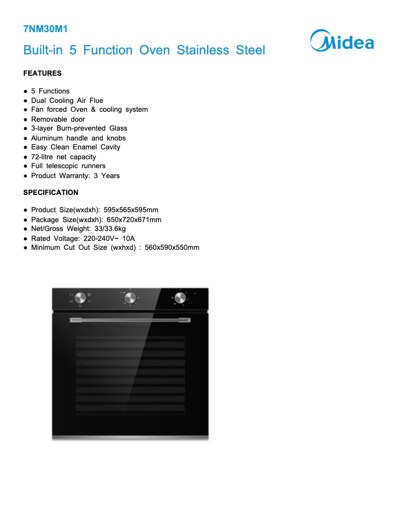 Image de la première page du manuel de l'appareil 7NM30M1