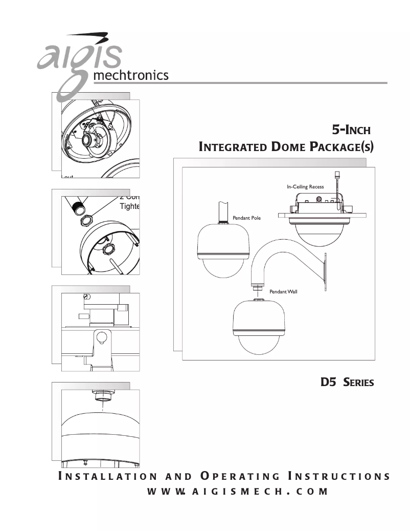 Image de la première page du manuel de l'appareil D5CH211R-W