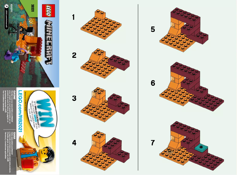 Page n°1 - Manuel utilisateur Lego Minecraft 30331