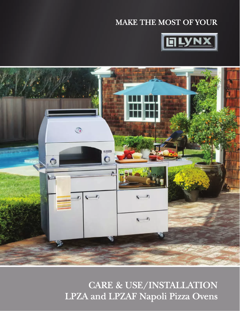 Page n°1 - Manuel utilisateur Lynx Napoli LPZAF