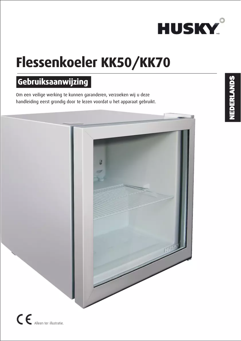 Page 1 de la notice Manuel utilisateur Husky KK50-PROSECCO