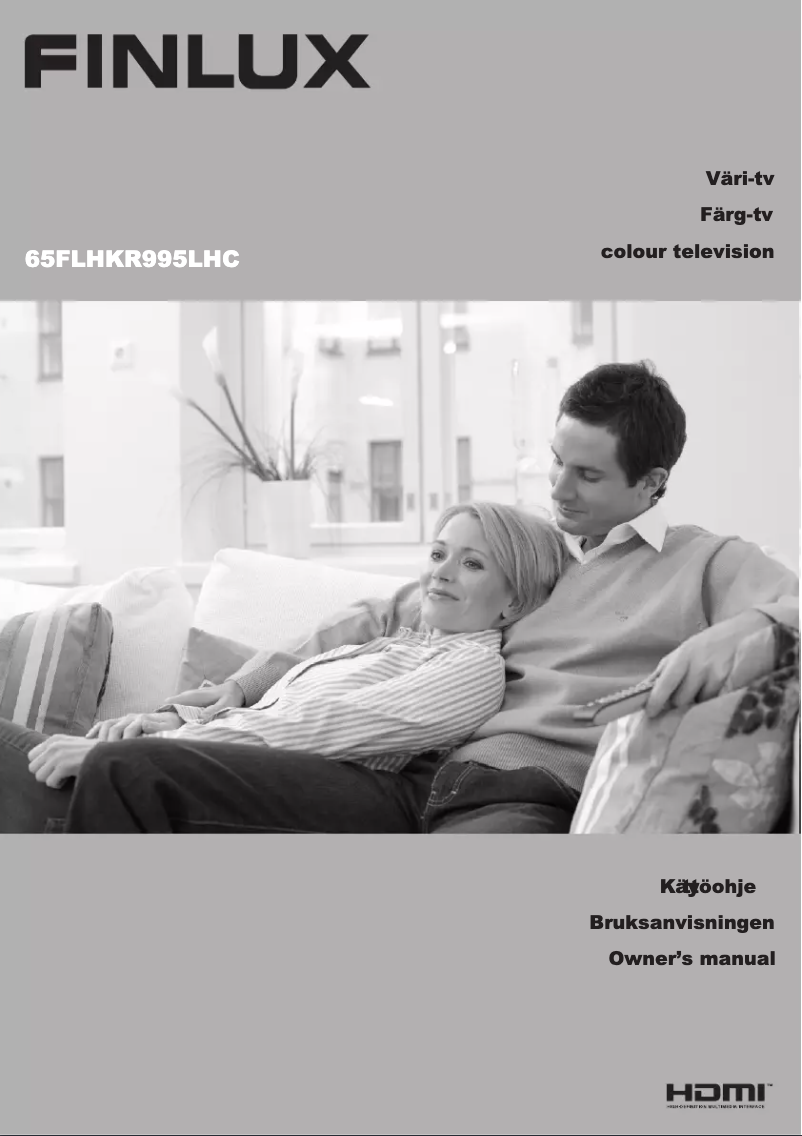 Page n°1 - Manuel utilisateur Finlux 65FLHKR995LCH
