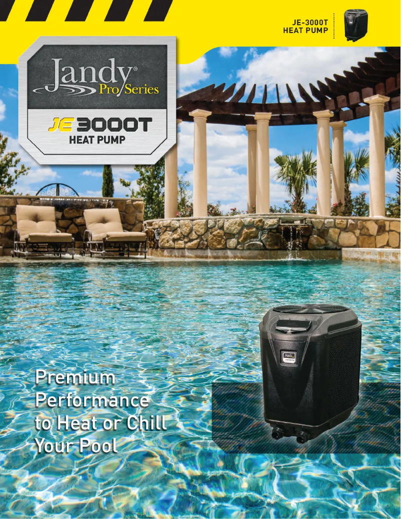 Page 1 de la notice Brochure JANDY JE2500T