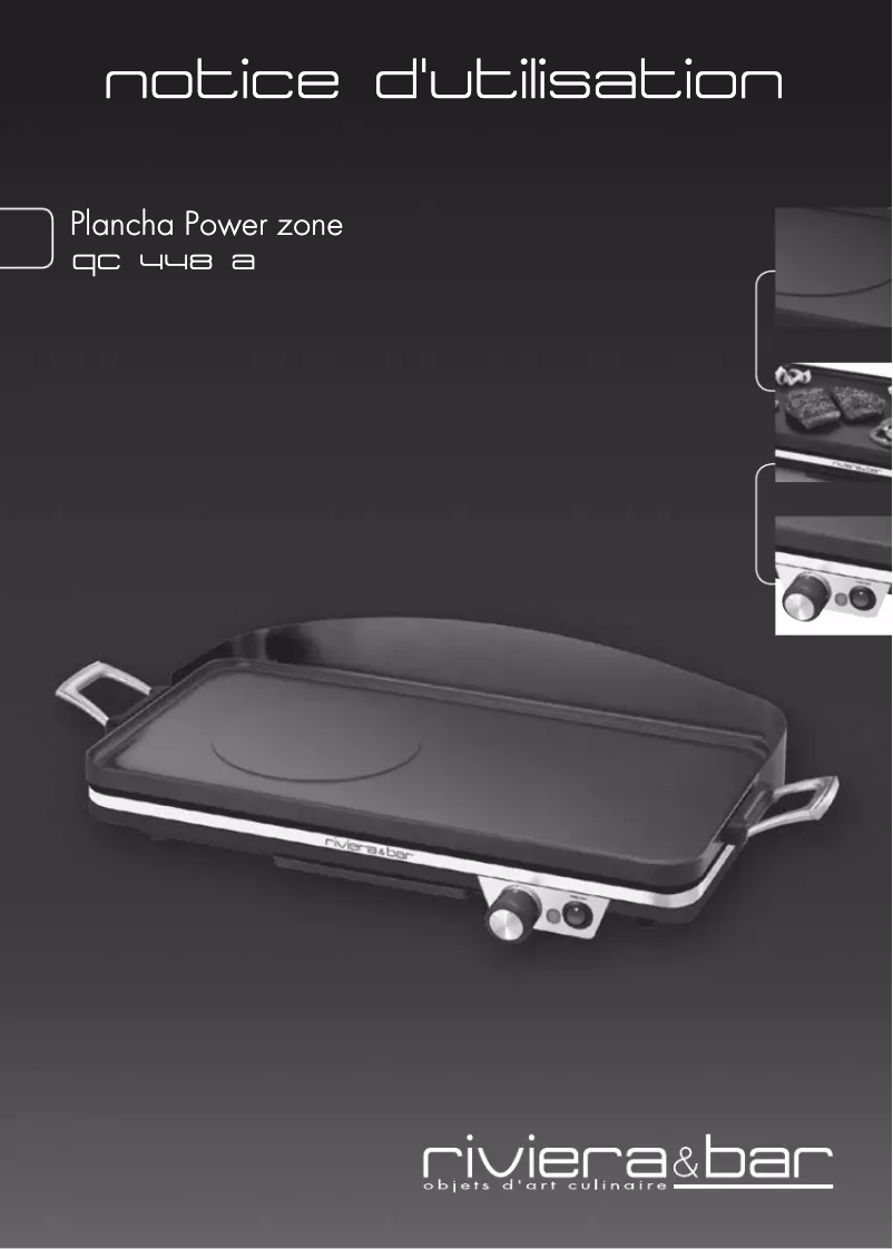 Página 1 del manual Manual de usuario Riviera & Bar QC448A