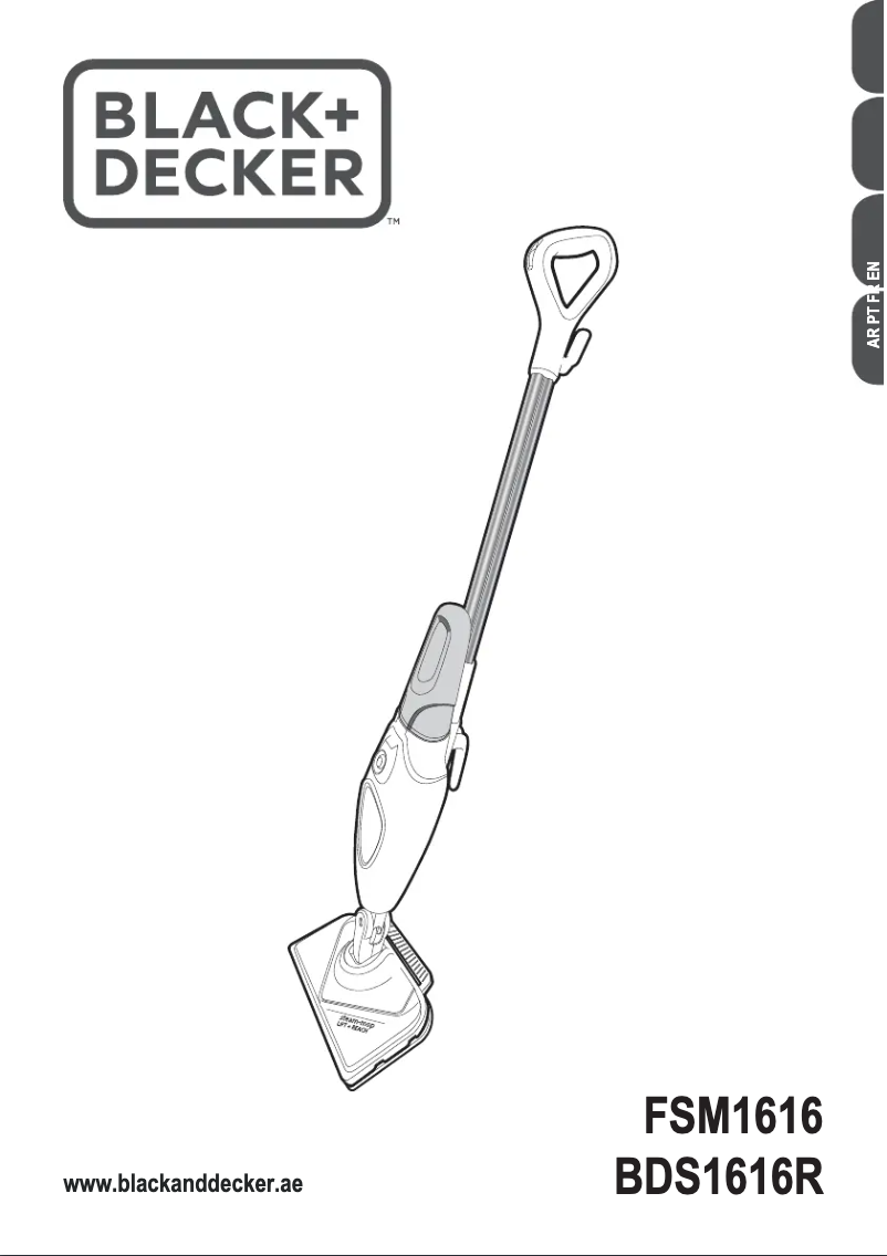 Page 1 de la notice Manuel utilisateur Black & Decker FSM1616