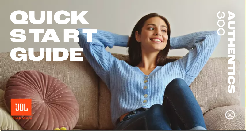 Image de la première page du manuel de l'appareil Authentics 300