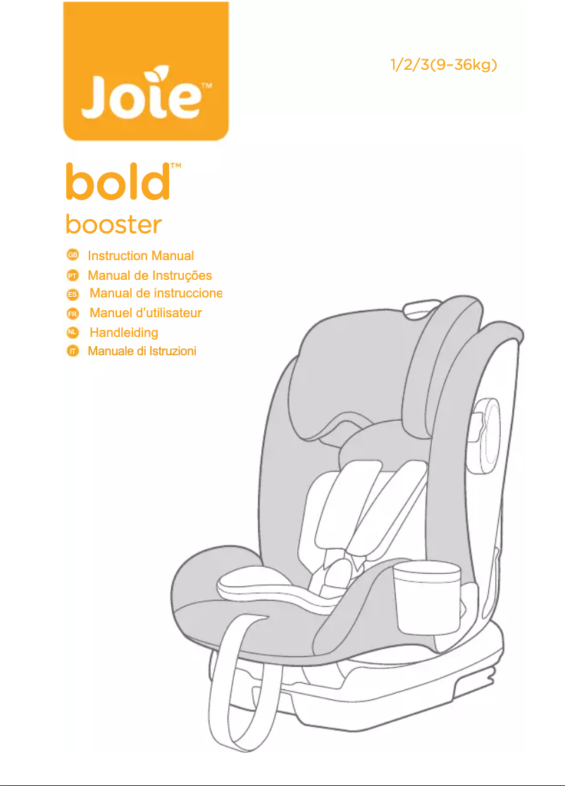 Page 1 de la notice Manuel utilisateur Joie Bold