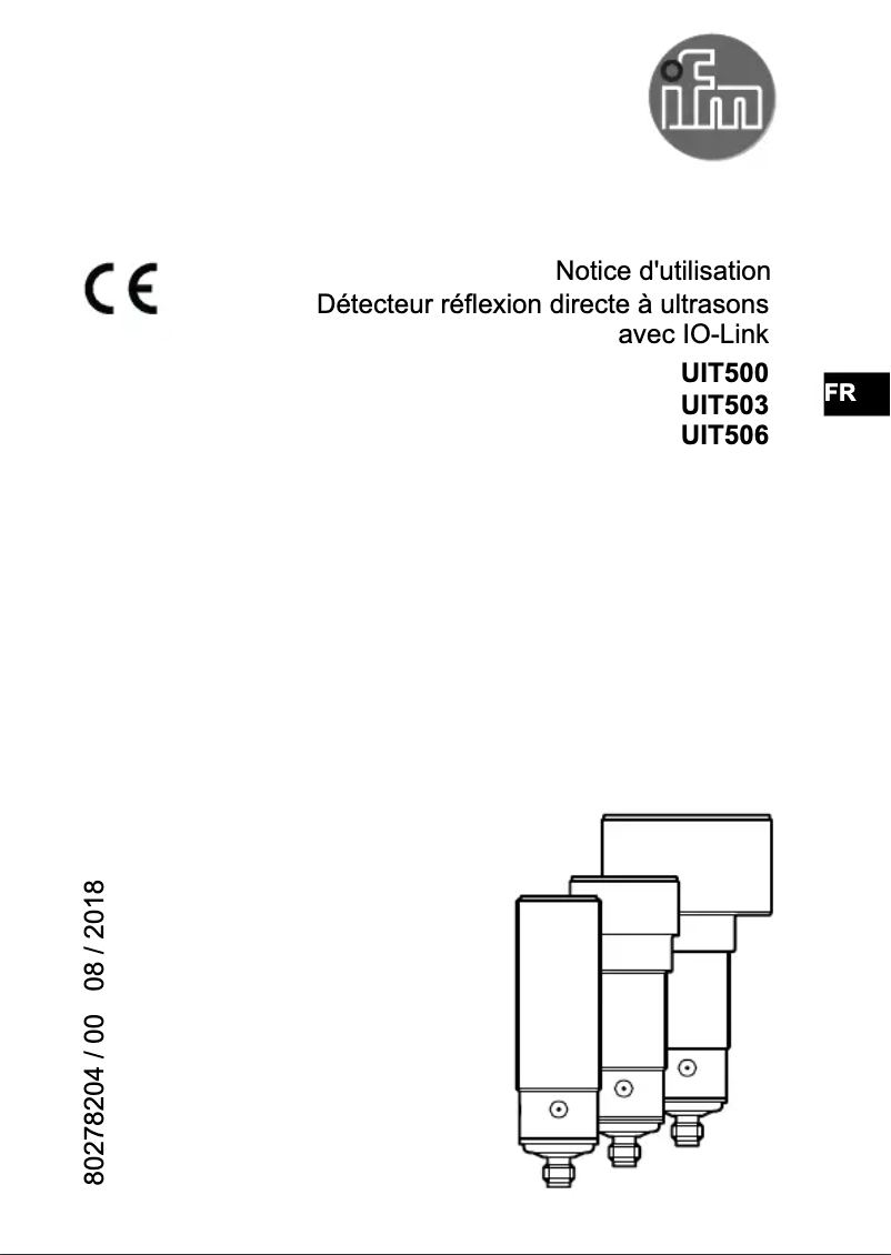 Página 1 del manual Manual de usuario IFM UIT506