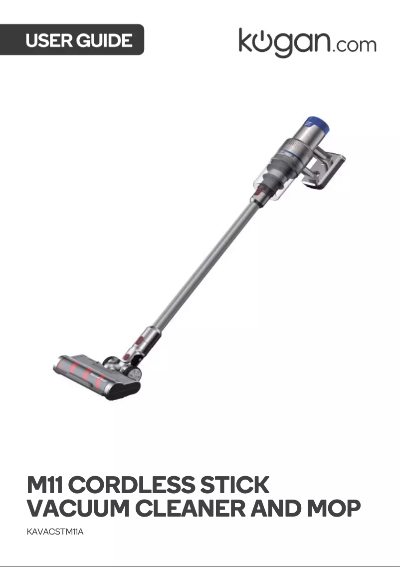 Image de la première page du manuel de l'appareil M11 KAVACSTM11A