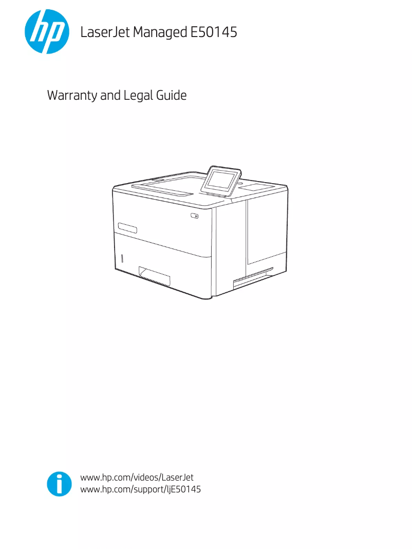 Image de la première page du manuel de l'appareil LaserJet Ultra M106