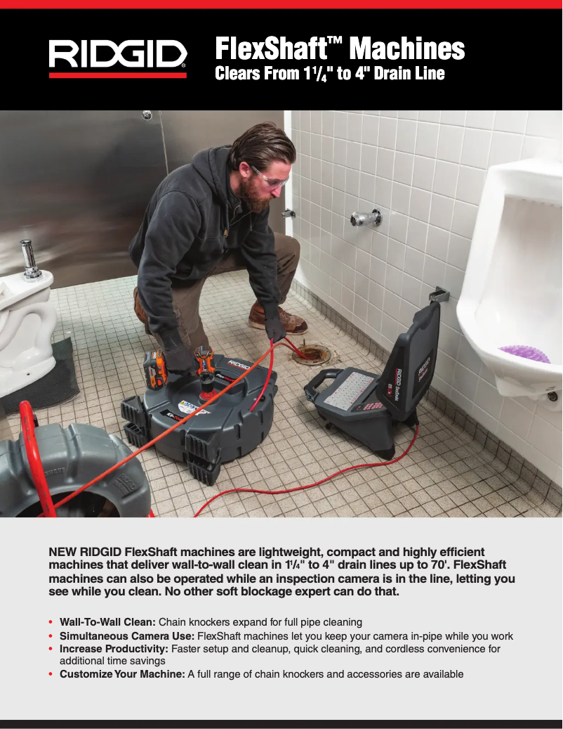 Image de la première page du manuel de l'appareil FlexShaft K9-204