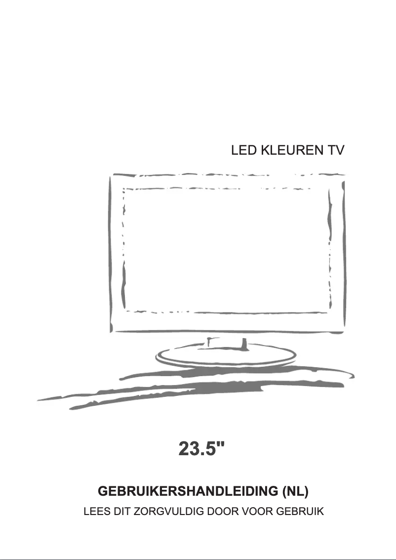 Image de la première page du manuel de l'appareil 24LED5215CDW