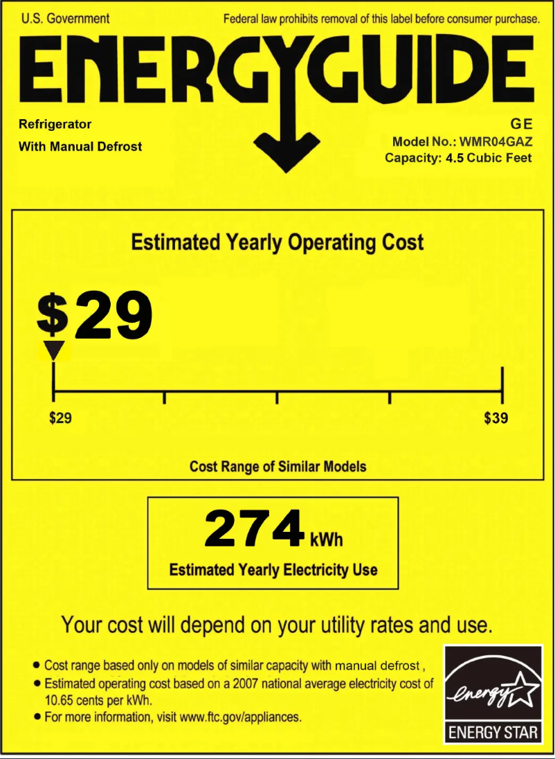 Page 1 of the manual User Manual GE WMR04GAZWW