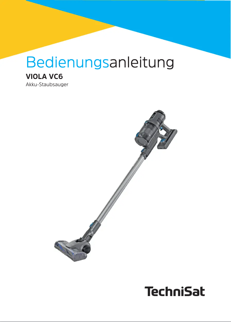 Image de la première page du manuel de l'appareil VIOLA VC6