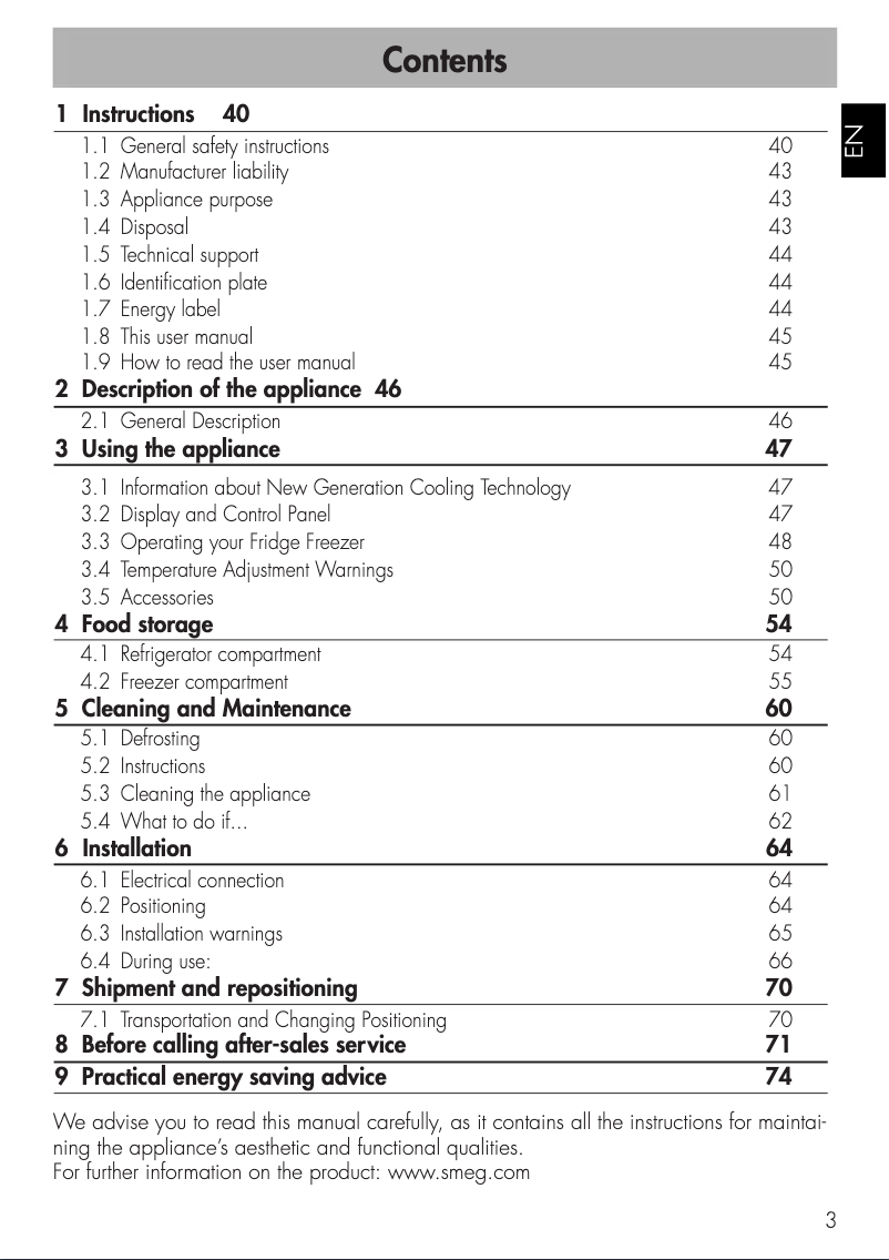 Image de la première page du manuel de l'appareil FA490RBL5