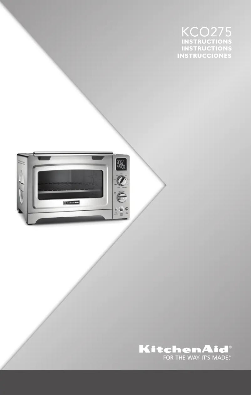 Image de la première page du manuel de l'appareil KCO275