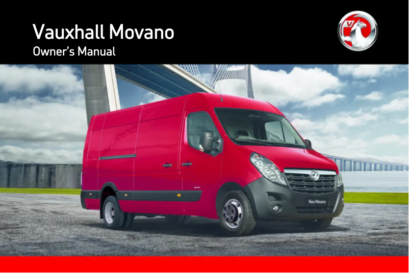 Page 1 de la notice Manuel utilisateur Vauxhall Movano (2013)