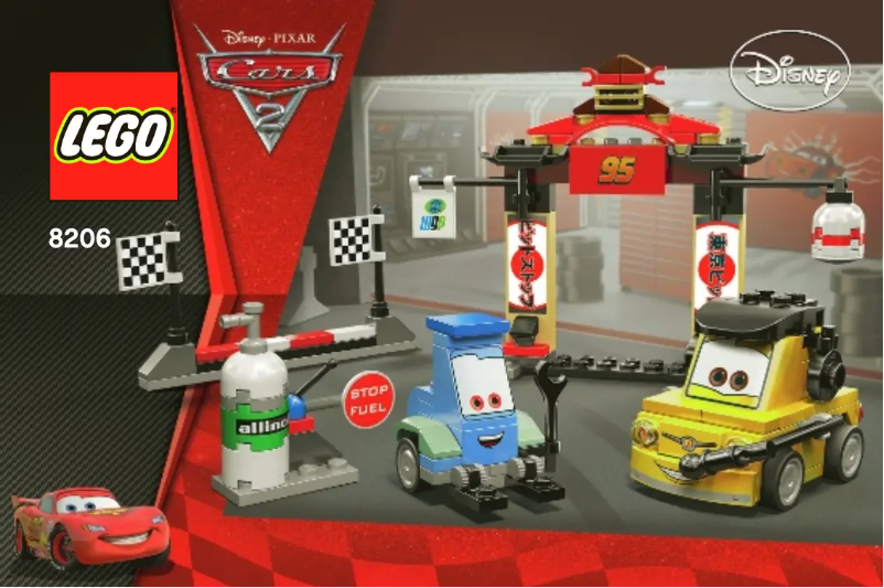 Image de la première page du manuel de l'appareil Tokyo Pit Stop