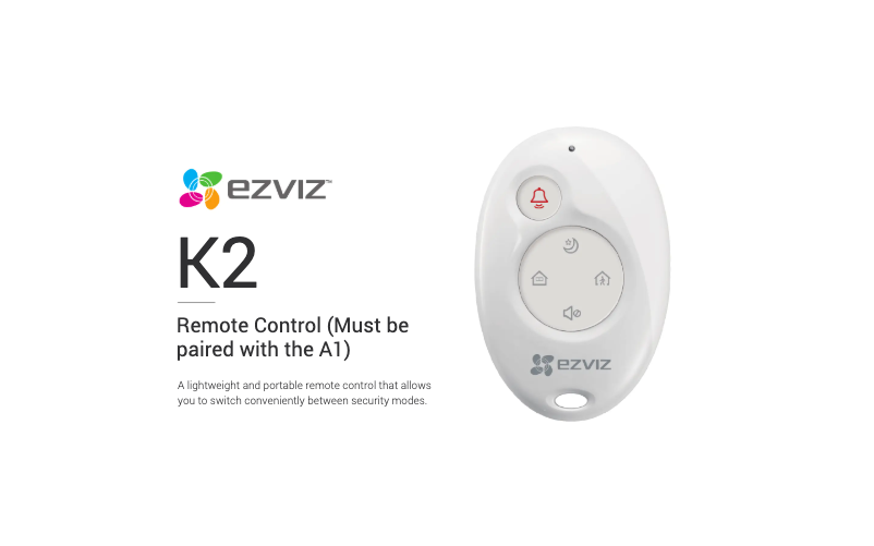 Imagen de la primera página del manual del dispositivo K2