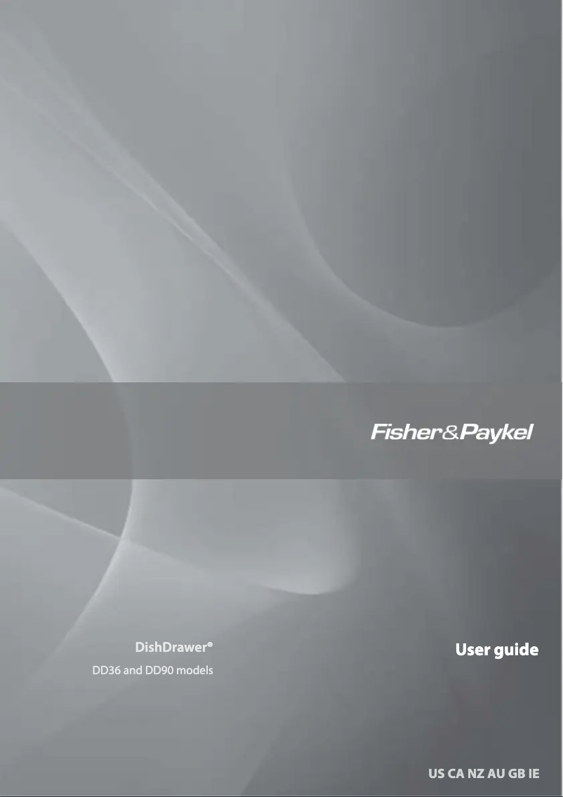 Page 1 of the manual User Manual Fisher & Paykel DD90SDFTM1