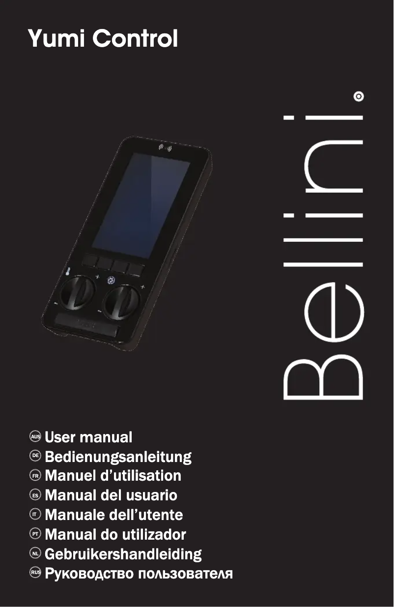 Image de la première page du manuel de l'appareil Yumi Control BTMKM810XCON